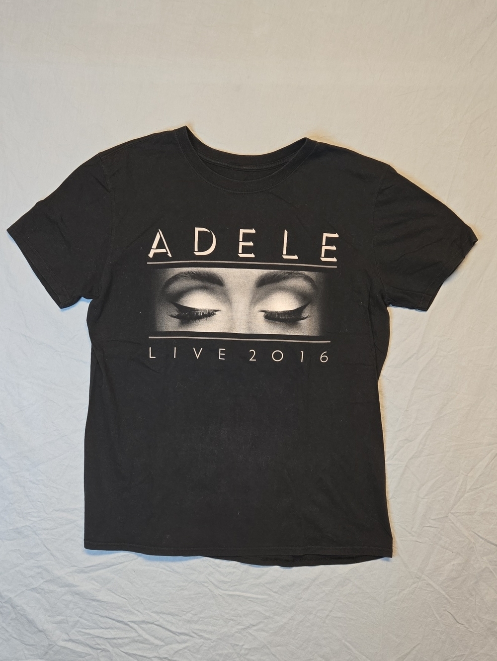 Adele Live 2016 Black Graphic Tour T-Shirt